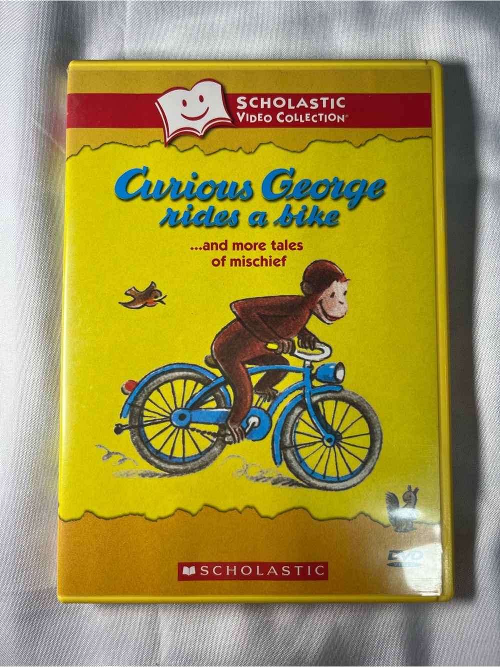 Curious George Rides A Bike DVD 2004 Scholastic Kids Animated Movie